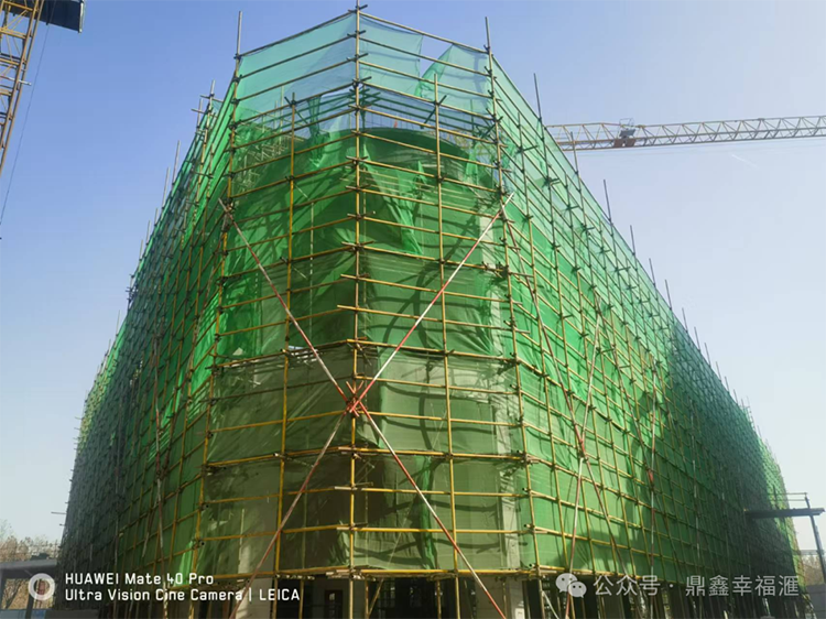 【鼎鑫·幸福滙】1月工程進度播報—2025首月奮進，6號樓封頂大吉！